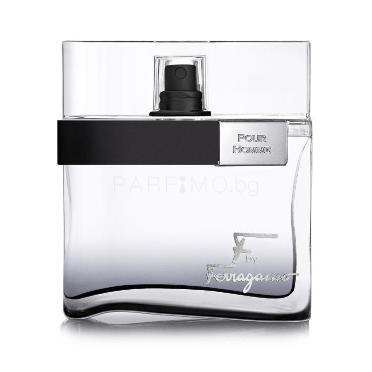 Ferragamo F by Ferragamo Black Eau de Toilette за мъже 100 ml
