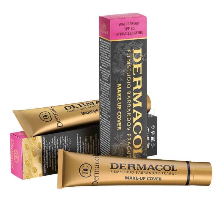 Dermacol Make-Up Cover SPF30 Фон дьо тен за жени 30 гр Нюанс 214