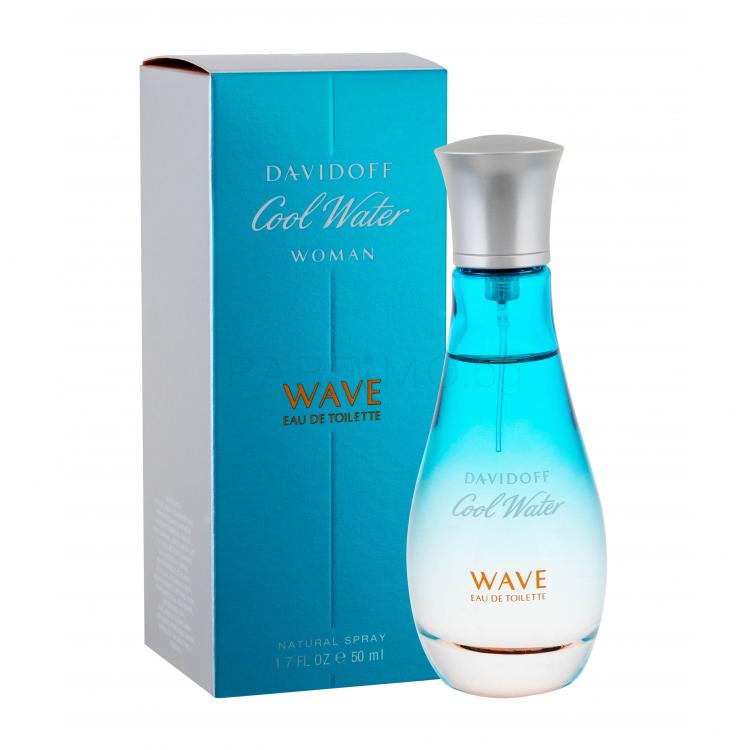 Davidoff Cool Water Wave Woman Eau de Toilette за жени 50 ml