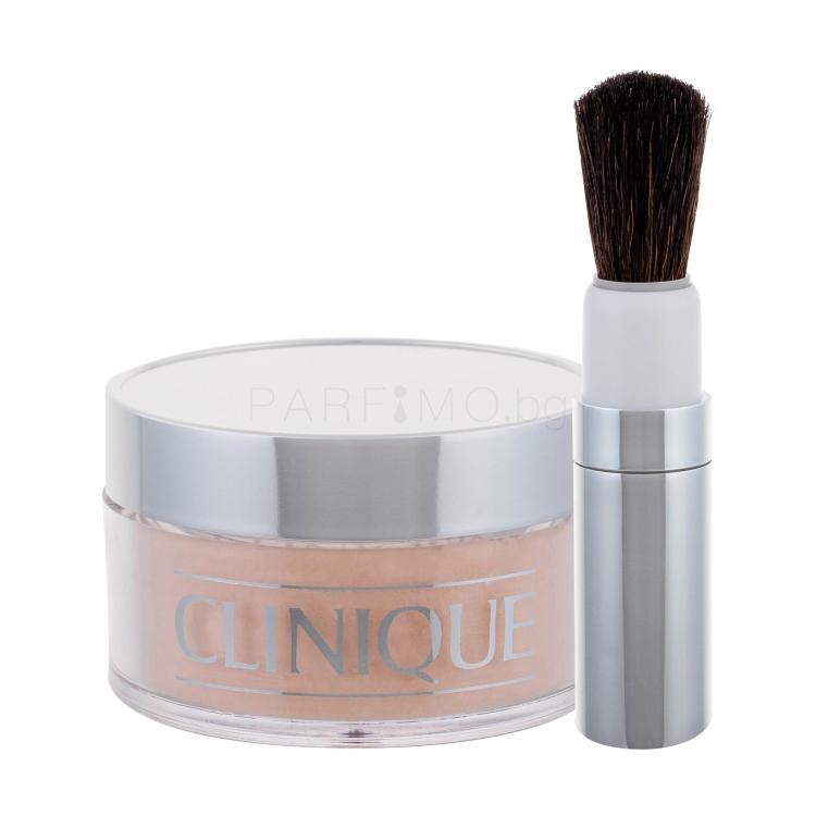 Clinique Blended Face Powder And Brush Пудра за жени 35 гр Нюанс 08 Transparency Neutral