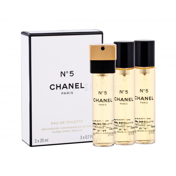 Chanel N°5 Eau de Toilette за жени Пълнител 3x20 ml