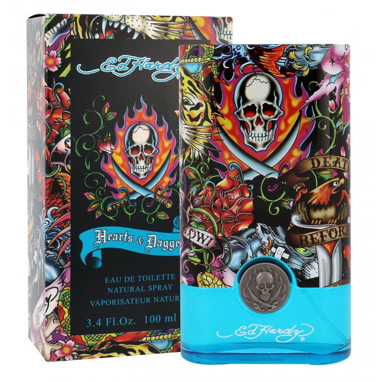 Christian Audigier Ed Hardy Hearts &amp; Daggers Eau de Toilette за мъже 100 ml