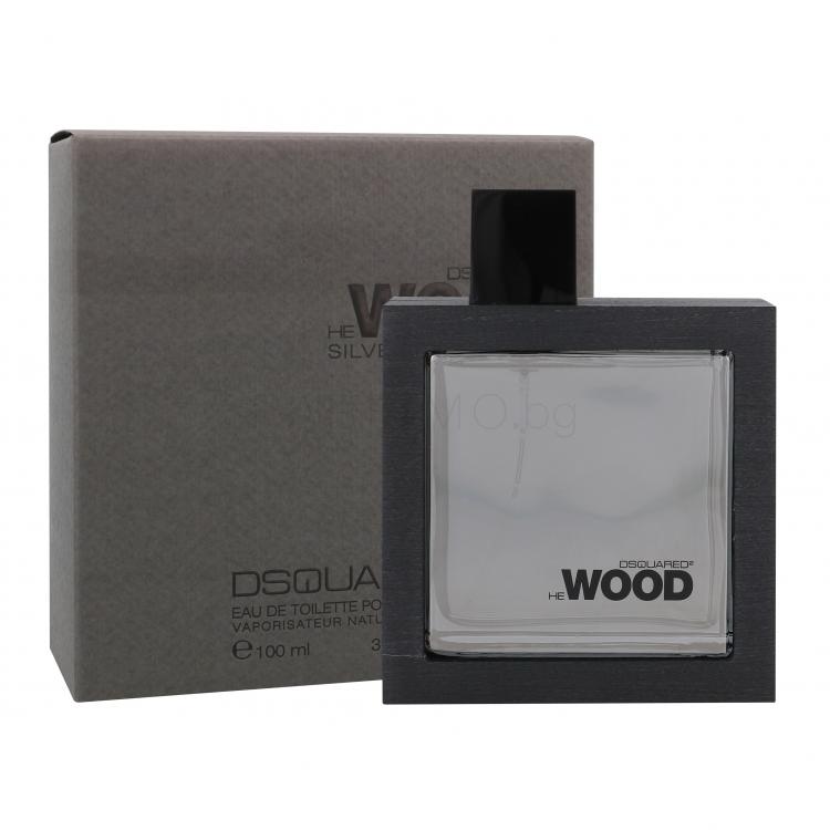 Dsquared2 He Wood Silver Wind Wood Eau de Toilette за мъже 100 ml