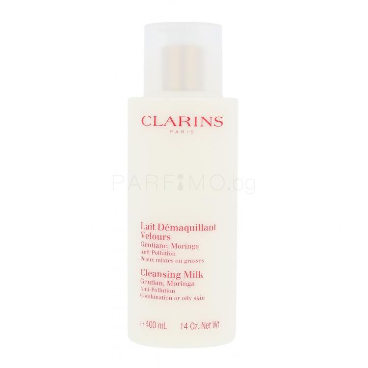 Clarins Cleansing Milk With Gentian Тоалетно мляко за жени 400 ml
