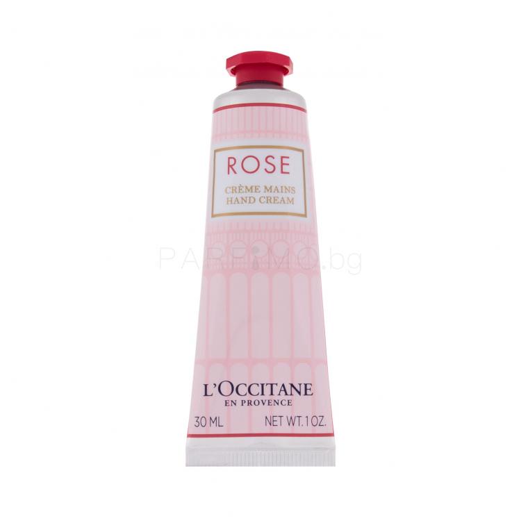 L&#039;Occitane Rose Hand Cream Крем за ръце за жени 30 ml