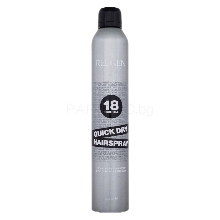 Redken Quick Dry 18 Лак за коса за жени 400 ml