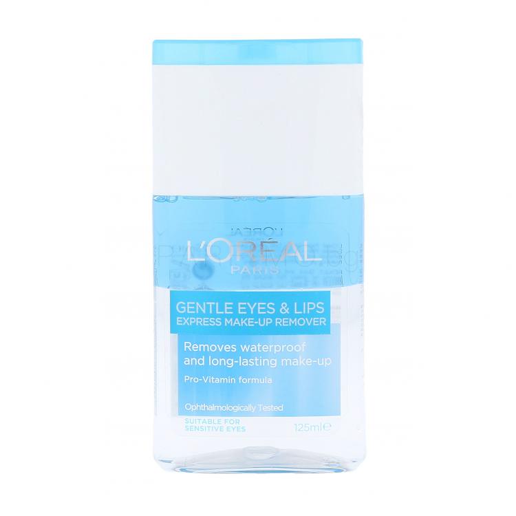 L&#039;Oréal Paris Gentle Почистване на грим от очите за жени 125 ml