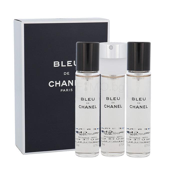Chanel Bleu de Chanel Eau de Toilette за мъже Пълнител 3x20 ml