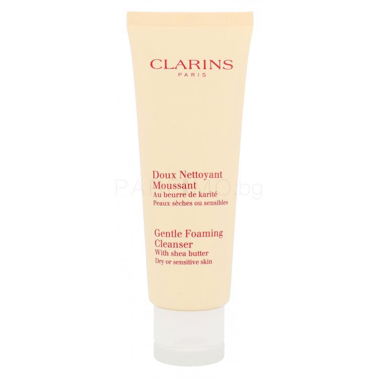 Clarins Gentle Foaming Cleanser Dry Skin Почистваща пяна за жени 125 ml