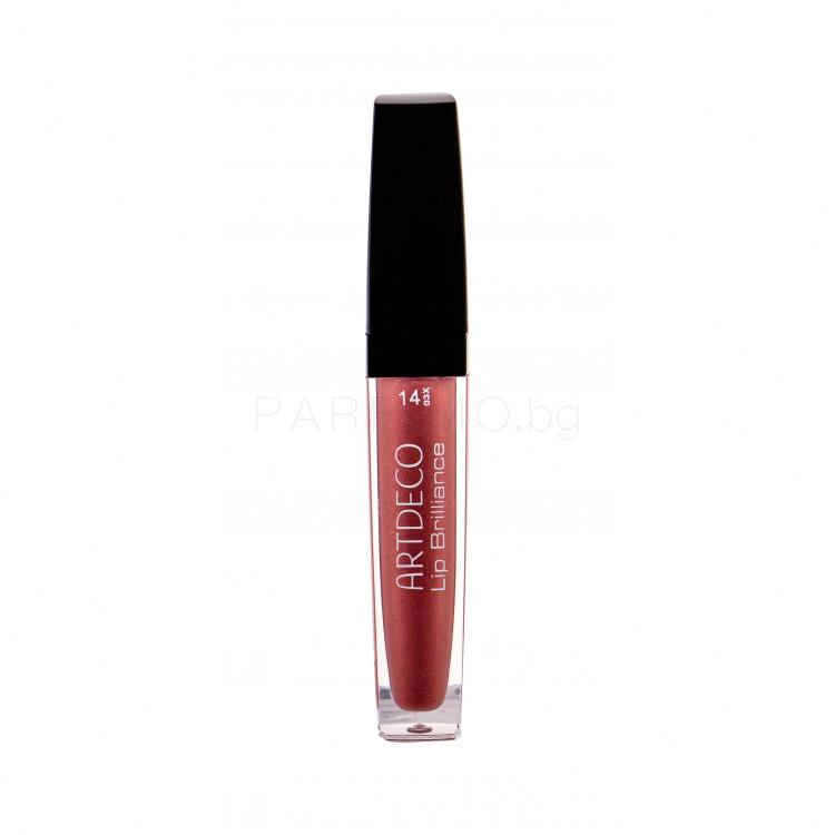 Artdeco Lip Brilliance Блясък за устни за жени 5 ml Нюанс 14 Brilliant Frozen Rose