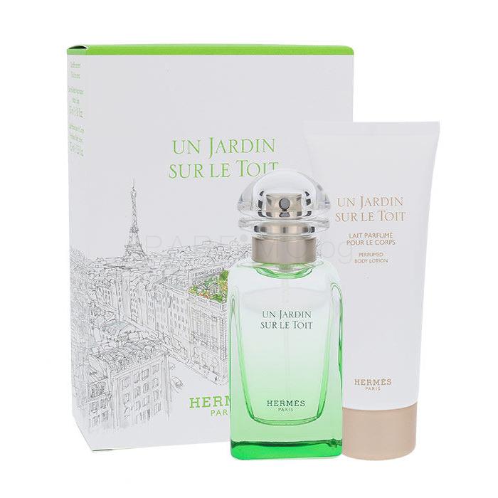 Hermes Un Jardin Sur Le Toit Подаръчен комплект EDT 50 ml + лосион за тяло 75 ml