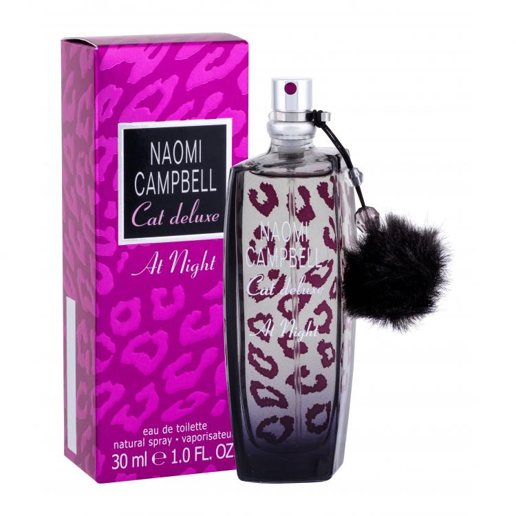 Naomi Campbell Cat Deluxe At Night Eau de Toilette за жени 30 ml