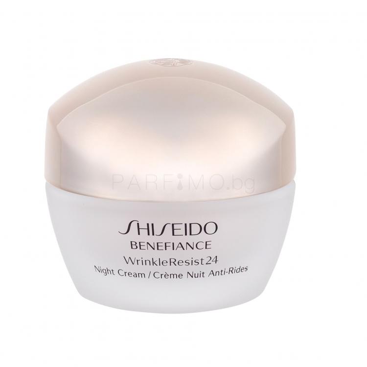 Shiseido Benefiance Wrinkle Resist 24 Нощен крем за лице за жени 50 ml ТЕСТЕР