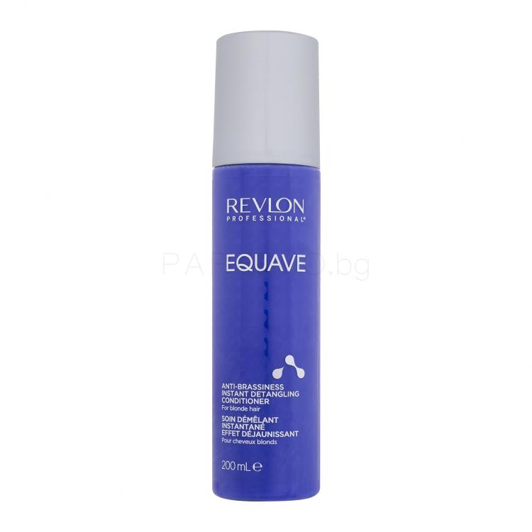 Revlon Professional Equave Anti-Brassiness Instant Detangling Conditioner Балсам за коса за жени 200 ml