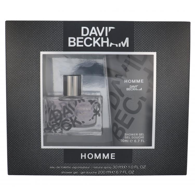 David Beckham Homme Подаръчен комплект EDT 30 ml + душ гел 200 ml