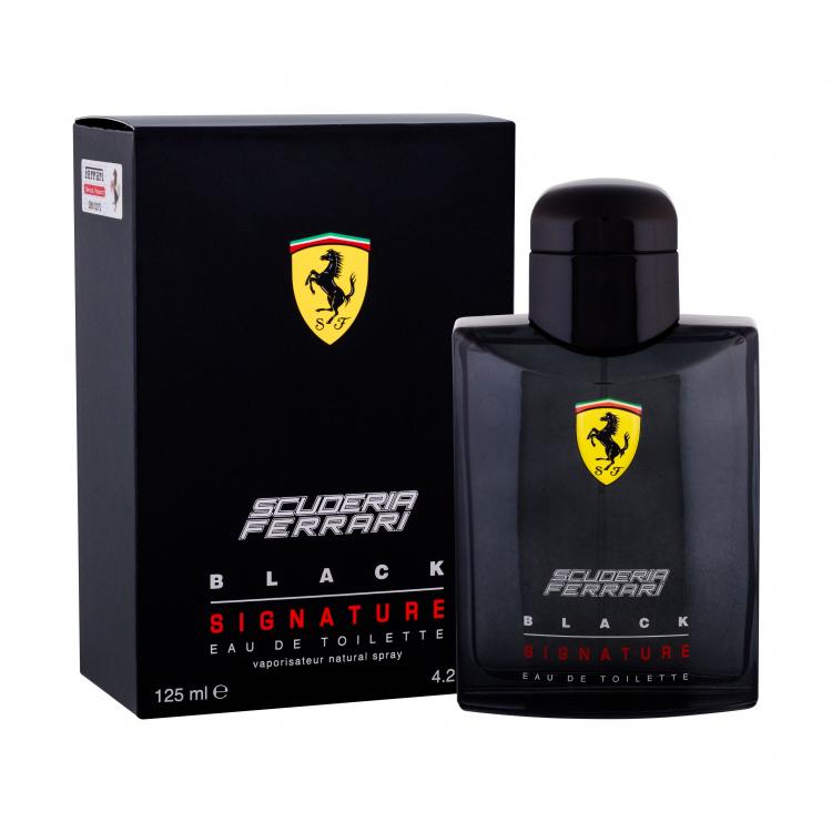 Ferrari Scuderia Ferrari Black Signature Eau de Toilette за мъже 125 ml