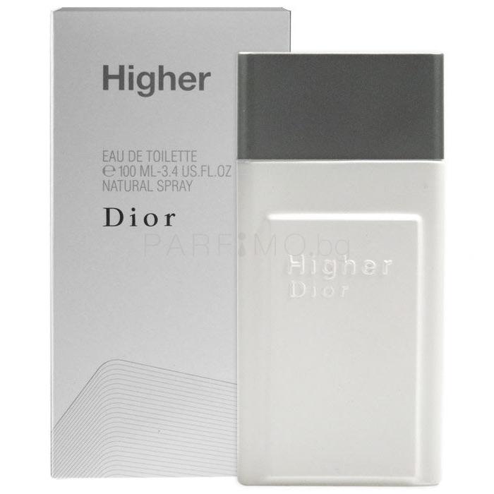 Christian Dior Higher Eau de Toilette за мъже 100 ml увредена кутия