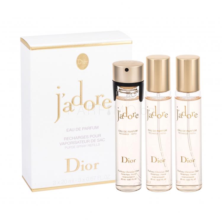 Dior J&#039;adore Eau de Parfum за жени Пълнител 3x20 ml
