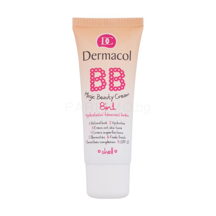 Dermacol BB Magic Beauty Cream SPF15 BB крем за жени 30 ml Нюанс Shell