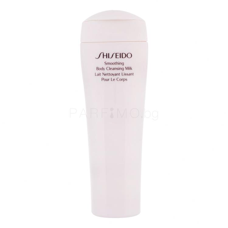 Shiseido Smoothing Body Cleansing Milk Лосион за тяло за под душ за жени 200 ml