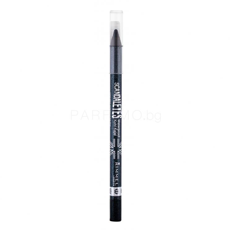 Rimmel London Scandal Eyes Kajal Молив за очи за жени 1,2 гр Нюанс 002 Sparkling Black