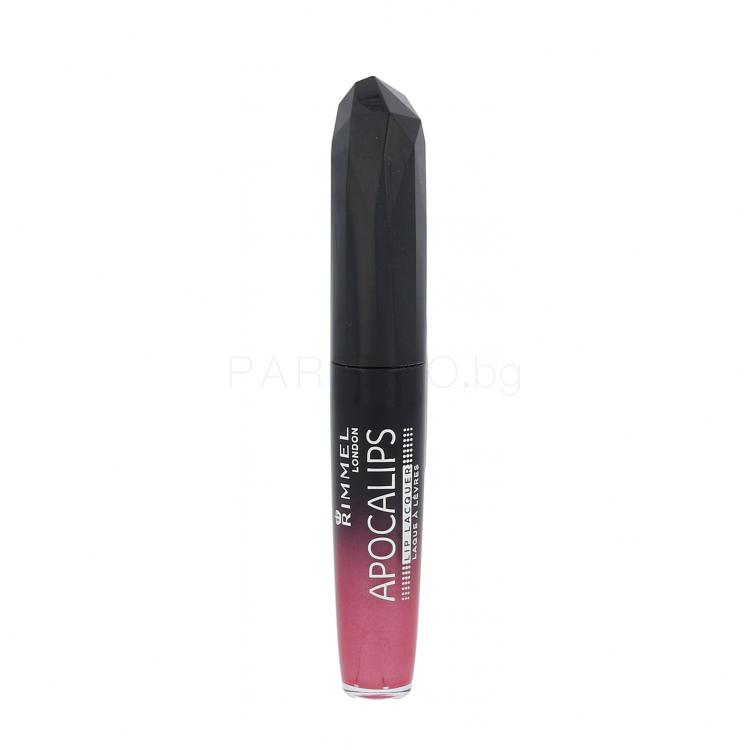 Rimmel London Apocalips Lip Lacquer Червило за жени 5,5 ml Нюанс 300 Out of This World