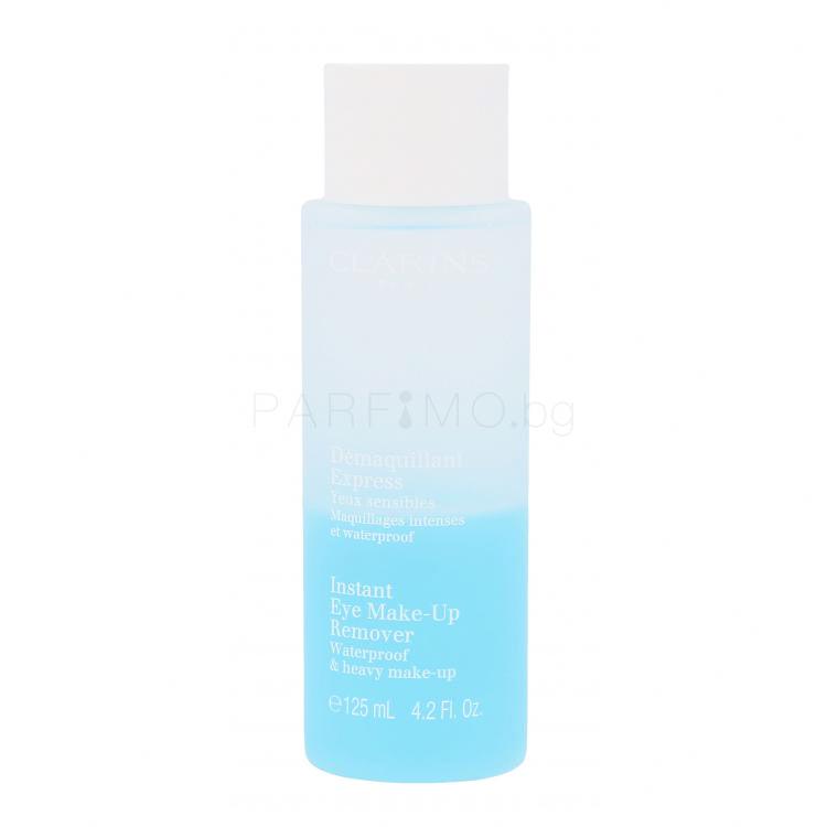 Clarins Instant Eye Make-Up Remover Waterproof &amp; Heavy Make-Up Почистване на грим от очите за жени 125 ml