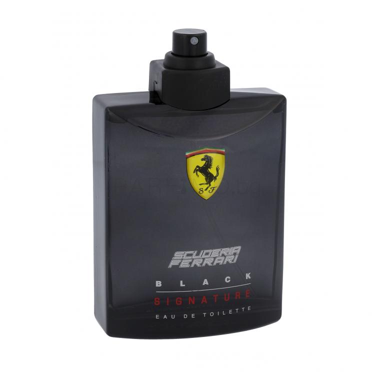 Ferrari Scuderia Ferrari Black Signature Eau de Toilette за мъже 125 ml ТЕСТЕР