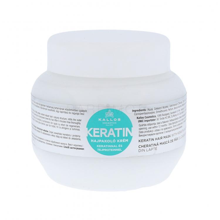 Kallos Cosmetics Keratin Маска за коса за жени 275 ml