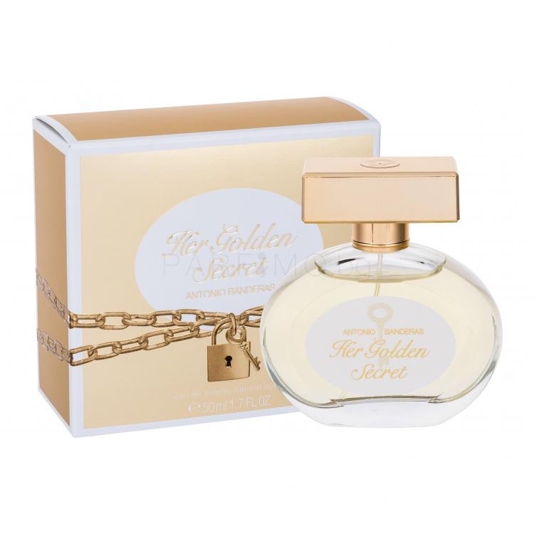 Banderas Her Golden Secret Eau de Toilette за жени 50 ml