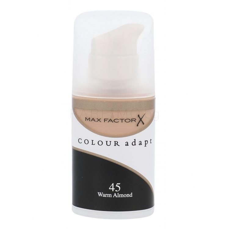 Max Factor Colour Adapt Фон дьо тен за жени 34 ml Нюанс 45 Warm Almond