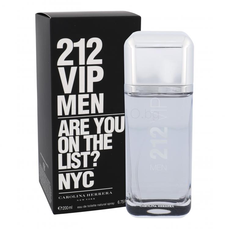 Carolina Herrera 212 VIP Men Eau de Toilette за мъже 200 ml