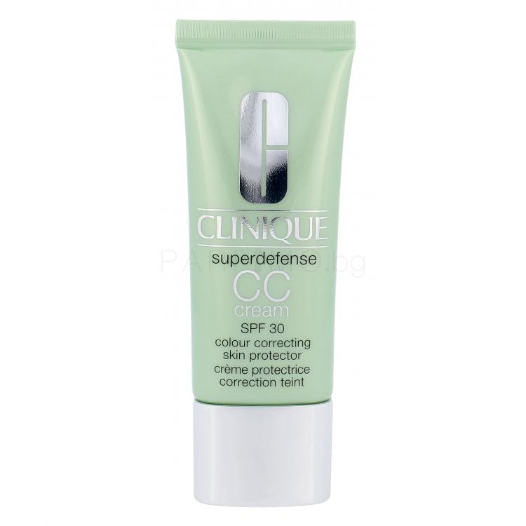 Clinique Superdefense SPF30 CC крем за жени 40 ml Нюанс Light