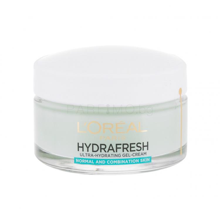 L&#039;Oréal Paris HydraFresh Ultra-Hydrating Gel-Cream Дневен крем за лице за жени 50 ml
