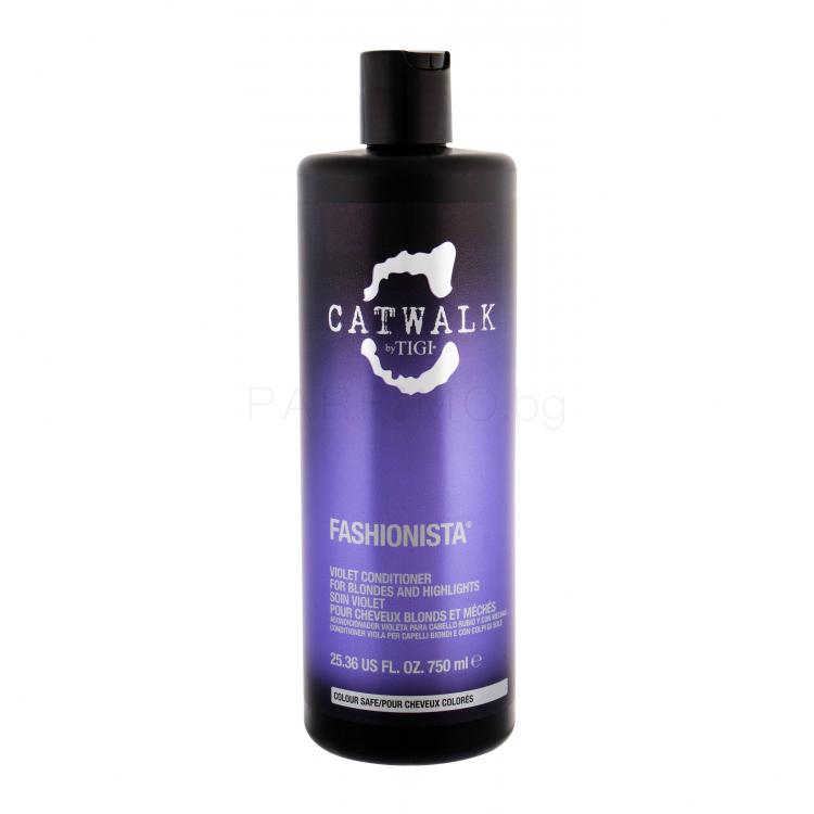 Tigi Catwalk Fashionista Violet Балсам за коса за жени 750 ml