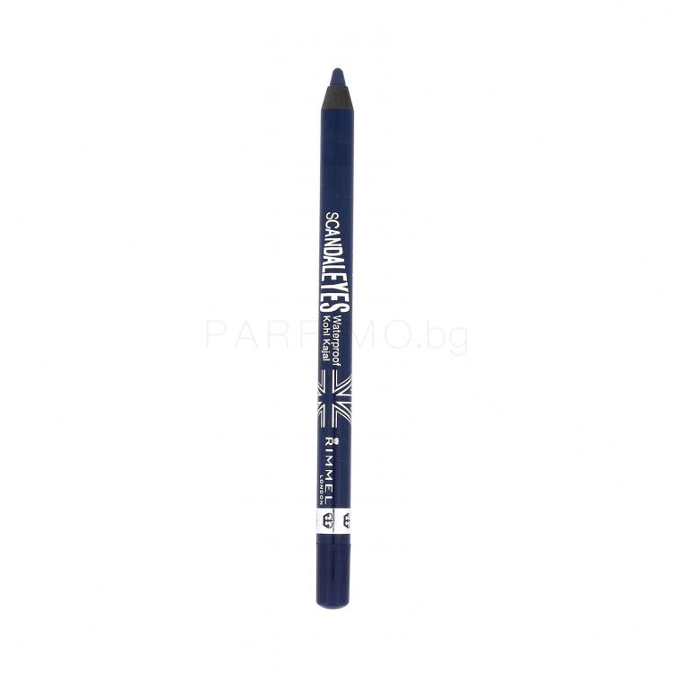 Rimmel London Scandaleyes Kajal Молив за очи за жени 1,2 g Нюанс 006 Deep Blue