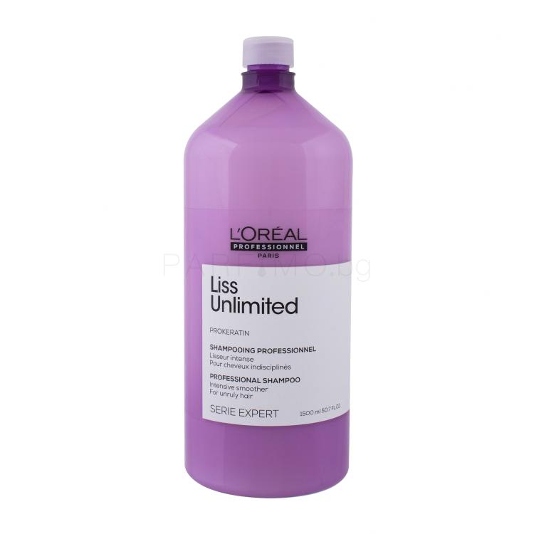 L&#039;Oréal Professionnel Liss Unlimited Professional Shampoo Шампоан за жени 1500 ml