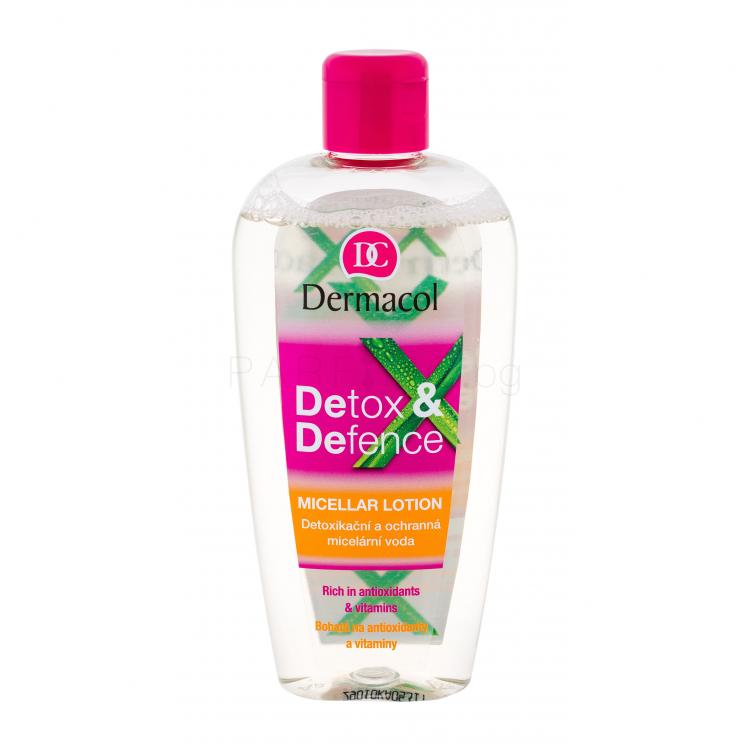 Dermacol Detox &amp; Defence Мицеларна вода за жени 200 ml