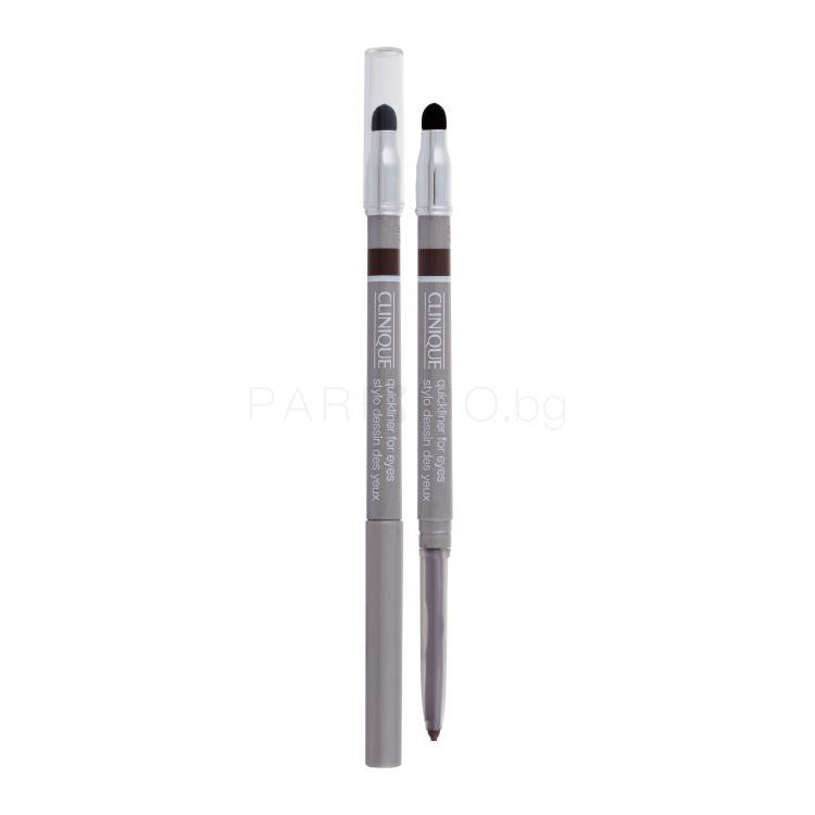 Clinique Quickliner For Eyes Молив за очи за жени 3 g Нюанс 02 Smoky Brown