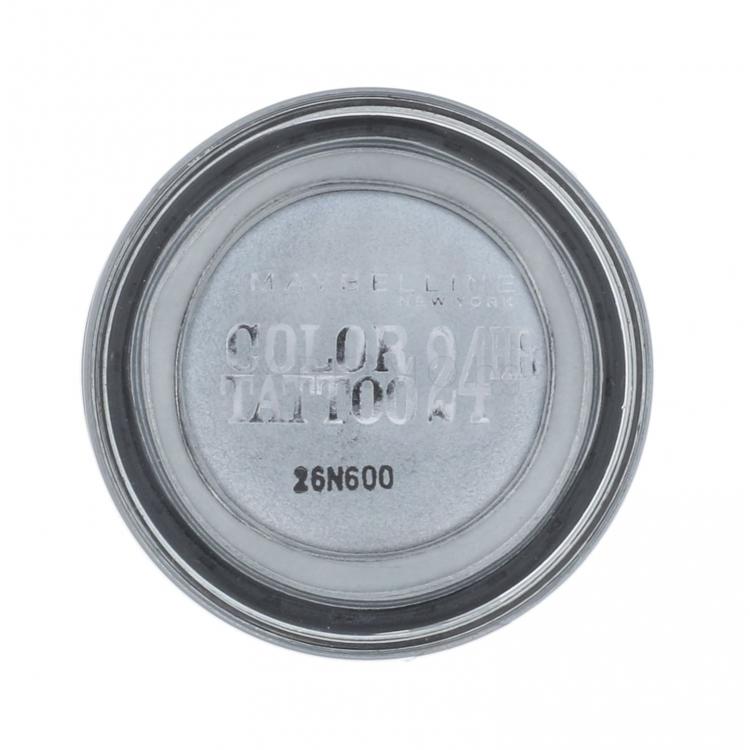 Maybelline Color Tattoo 24H Сенки за очи за жени 4 g Нюанс 50 Eternal Silver