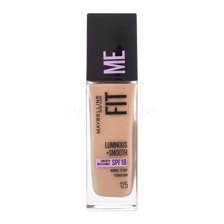 Maybelline Fit Me! SPF18 Фон дьо тен за жени 30 ml Нюанс 125 Nude Beige