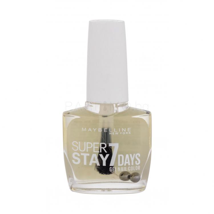 Maybelline Super Stay 7 Days Лак за нокти за жени 10 ml Нюанс 25 Crystal Clear