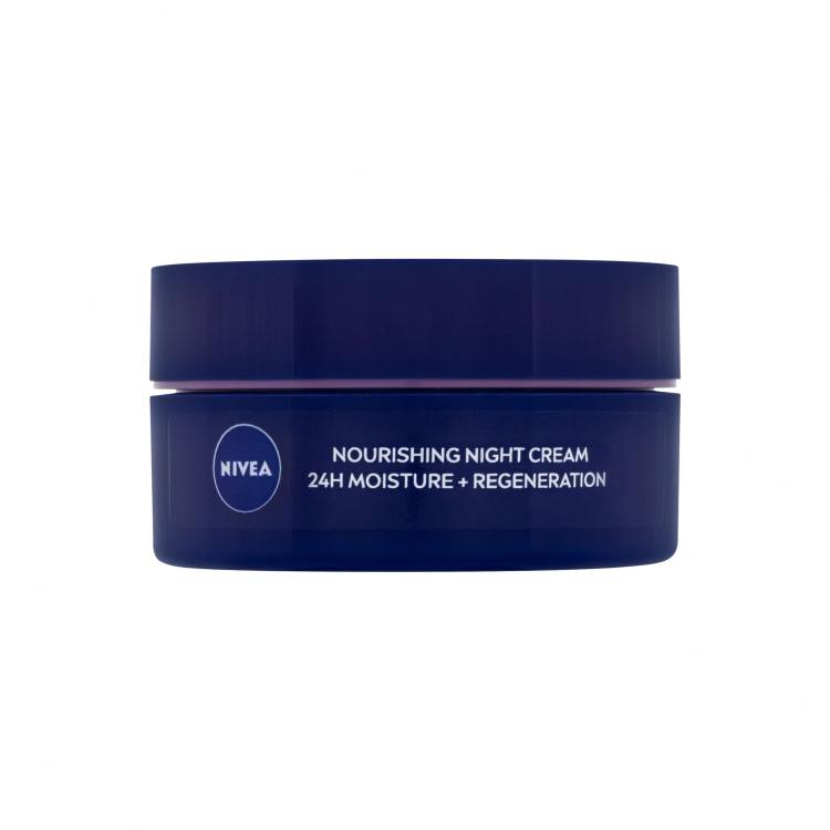 Nivea Nourishing Night Cream Dry Skin Нощен крем за лице за жени 50 ml