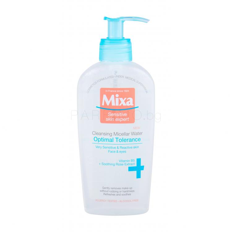 Mixa Optimal Tolerance Cleansing Мицеларна вода за жени 200 ml