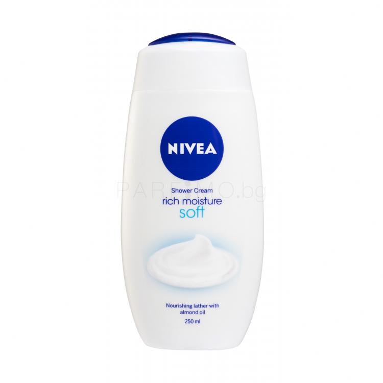 Nivea Creme Soft Душ гел за жени 250 ml