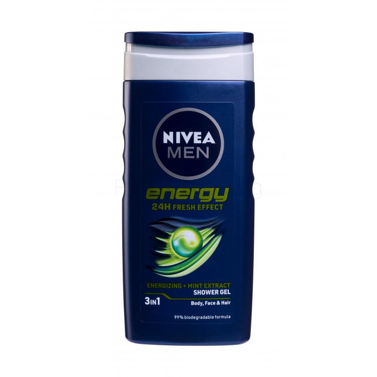 Nivea Men Energy Душ гел за мъже 250 ml