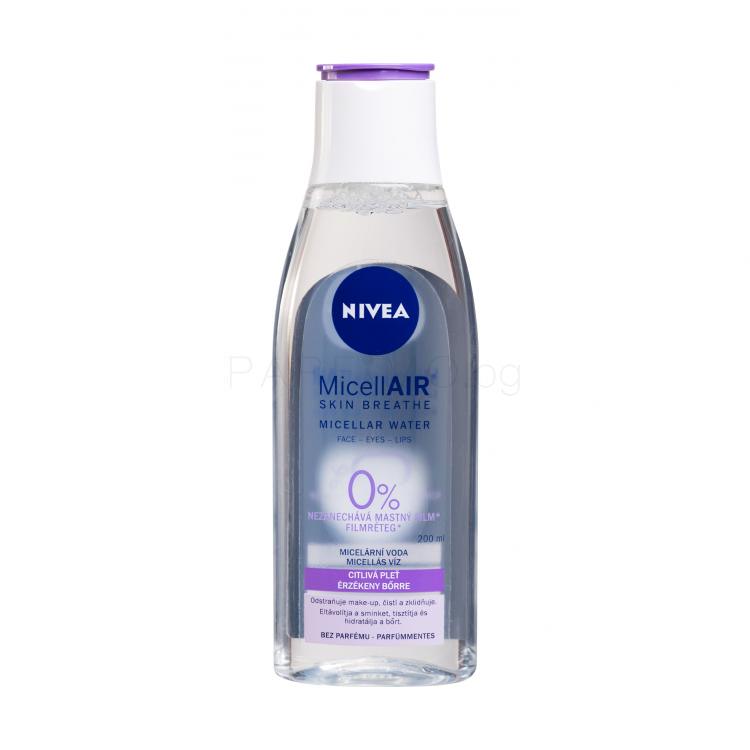 Nivea Sensitive 3in1 Micellar Cleansing Water Мицеларна вода за жени 200 ml