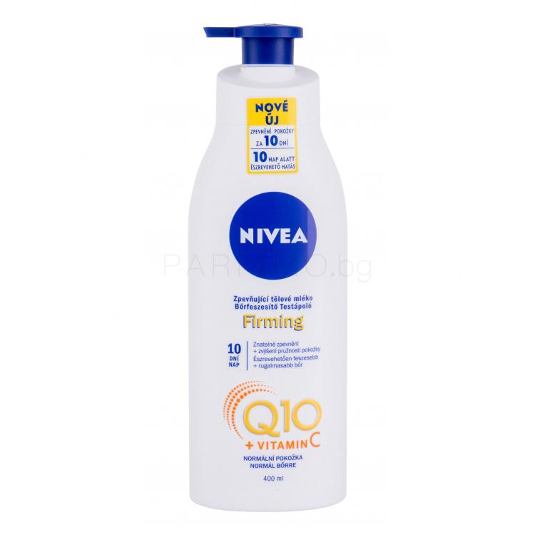 Nivea Q10 + Vitamin C Firming Лосион за тяло за жени 400 ml