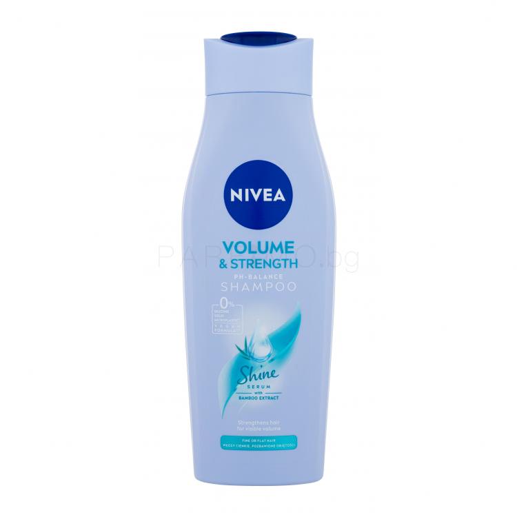Nivea Volume &amp; Strength Шампоан за жени 400 ml