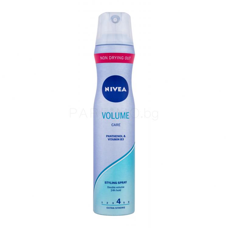 Nivea Volume &amp; Strength Лак за коса за жени 250 ml